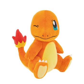 Pokémon - Charmander, Slowpoke, Tepig Tail-Checking Plush 14-20cm (BANPRESTO)