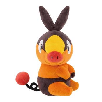 Pokémon - Charmander, Slowpoke, Tepig Tail-Checking Plush 14-20cm (BANPRESTO)