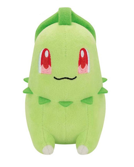 Pokémon - Chikorita, Jumpluff, and Shaymin Plush 14cm (BANPRESTO)