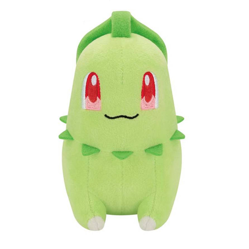 Pokémon - Chikorita, Jumpluff, and Shaymin Plush 14cm (BANPRESTO)