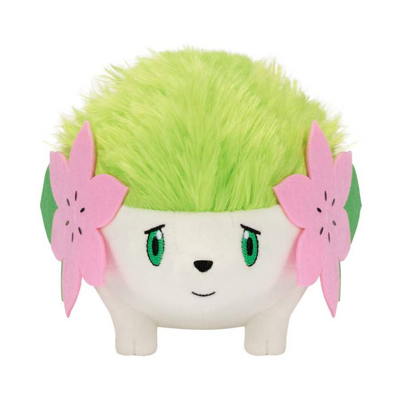 Pokémon - Chikorita, Jumpluff, and Shaymin Plush 14cm (BANPRESTO)