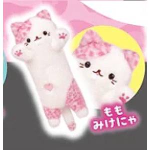 Hold it! Animal Print Cat Pukyu Squeaky Plush (YELL JAPAN)