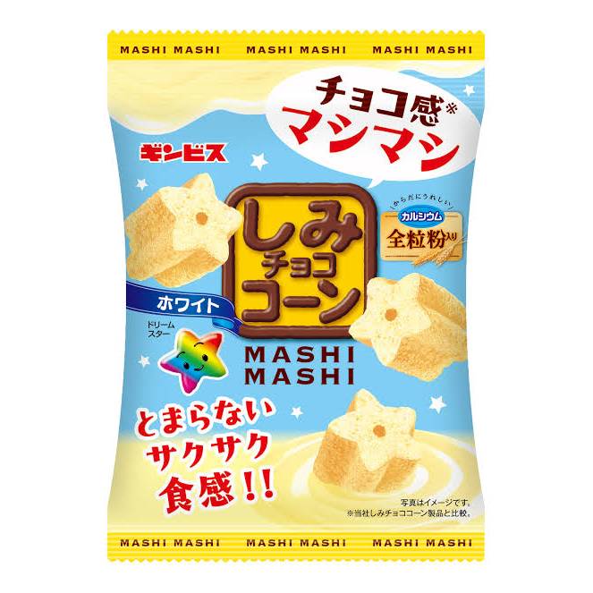Mashi Mashi White Chocolate Covered Corn Snack 40g