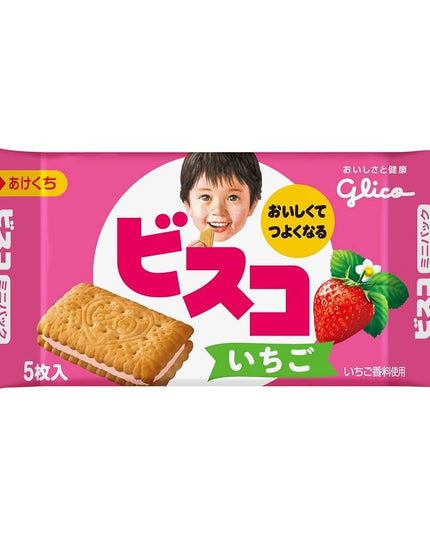 Bisco Strawberry 21g (GLICO)
