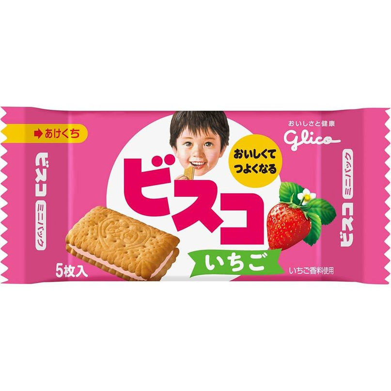 Bisco Strawberry 21g (GLICO)