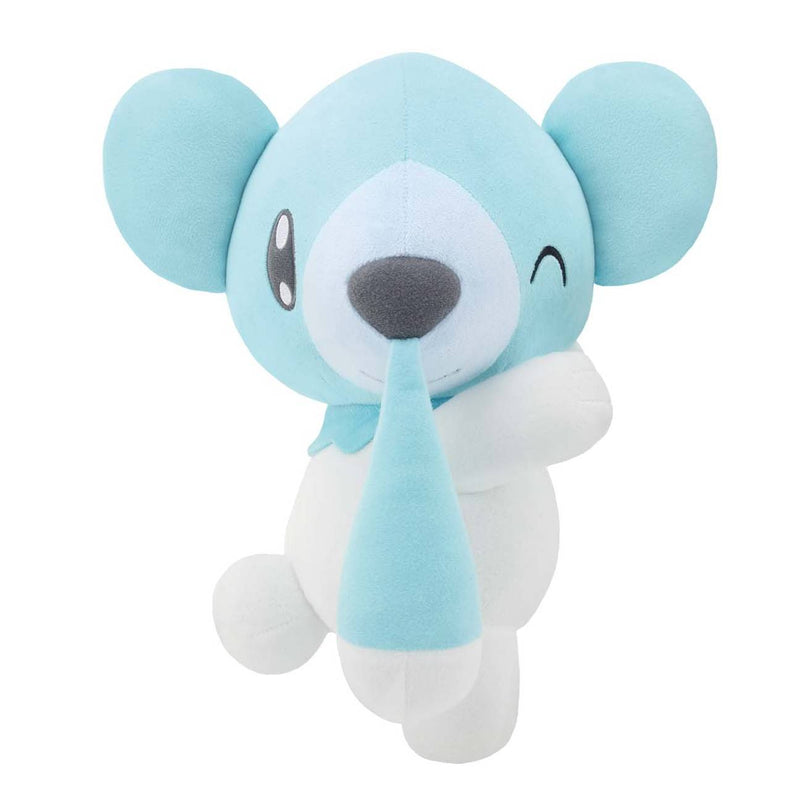 Pokémon - Chikorita & Cubchoo Mofugutto Hopepita Plush 25cm (BANPRESTO)