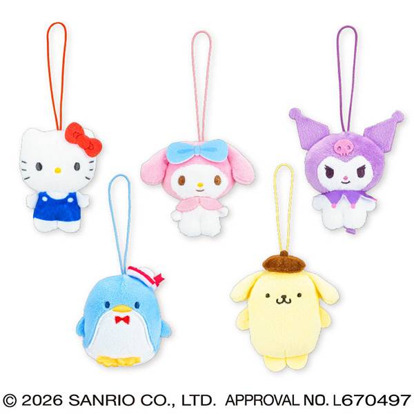 Sanrio Characters - Pop Color Mini Touch Mascot Plush (FURYU)