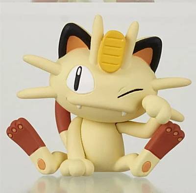 Pokemon - Meowth Ippai Collection Mini Figures (TAKARA TOMY ARTS)