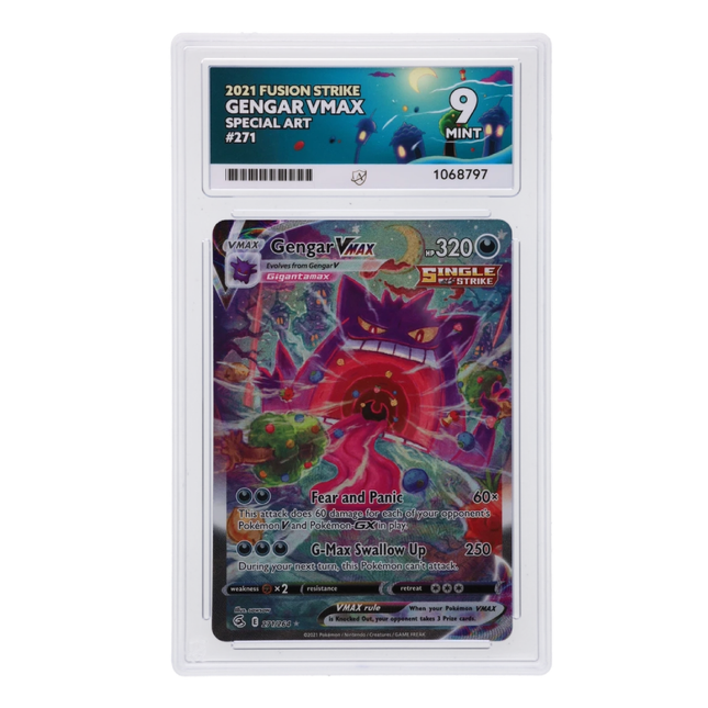 (Sidcup) Pokemon TCG Single - Gengar VMAX 271/264 | ACE 9