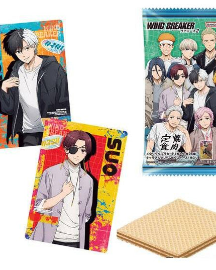 Wind Breaker - Caramel Wafer & Collectable Card Vol 2 (BANDAI)