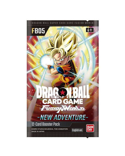 RELEASE 15th FEB 2025: Dragon Ball Super TCG - Fusion World 05 (FB05) Booster Pack SINGLE