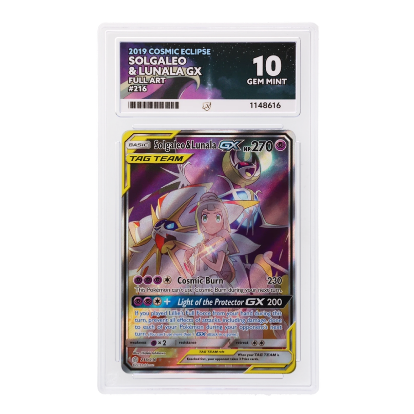 (Glasgow) Pokemon TCG Single - Solgaleo & Lunala GX 216/236 | ACE 10 (Copy)