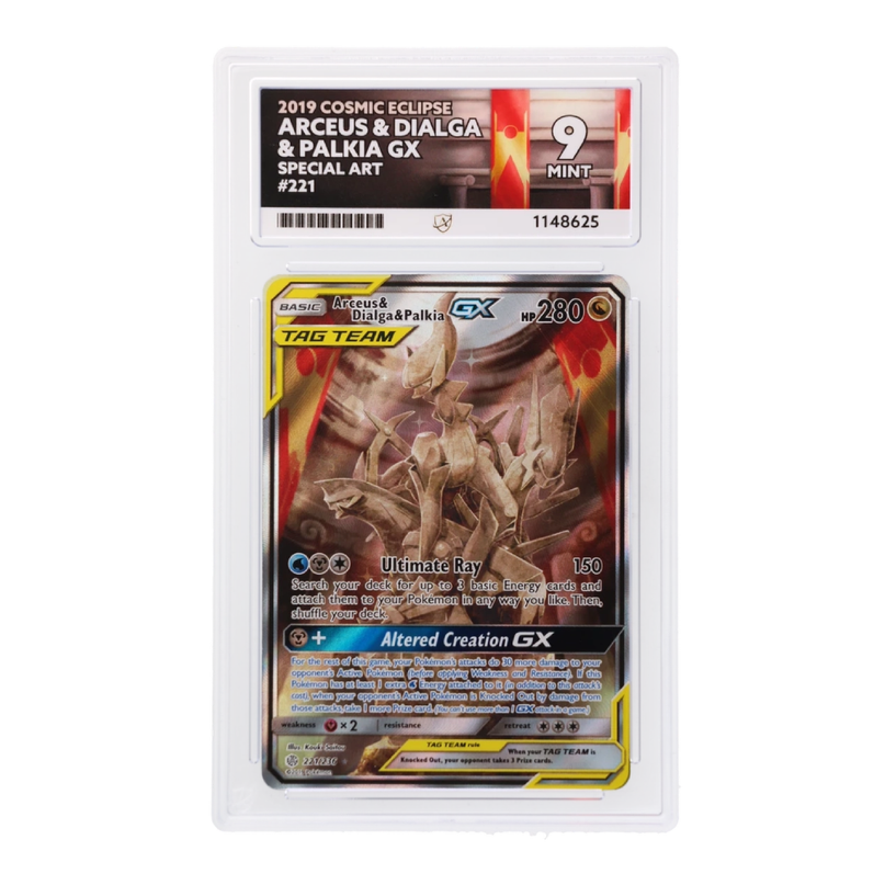 (Glasgow) Pokemon TCG Single - Arceus & Dialga & Palkia GX 221/236 | ACE 9