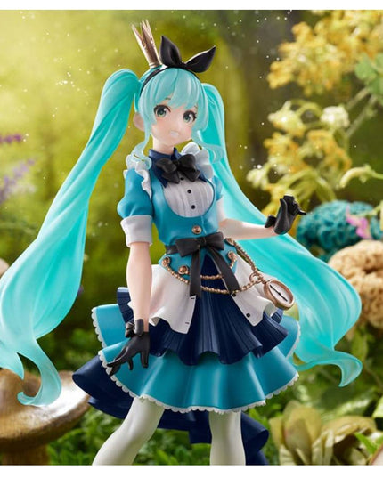 Vocaloid - Hatsune Miku Alice Ver. 18 cm PVC Princess AMP Statue (TAITO)