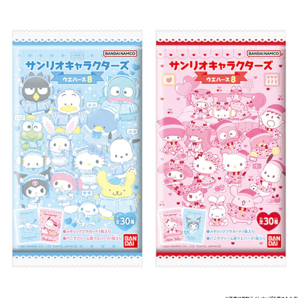 Bandai Candy Sanrio Characters Vanilla Wafer and Metallic Card Collection Vol.8