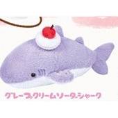 Cream Soda Shark Plush 45cm (YELL JAPAN)