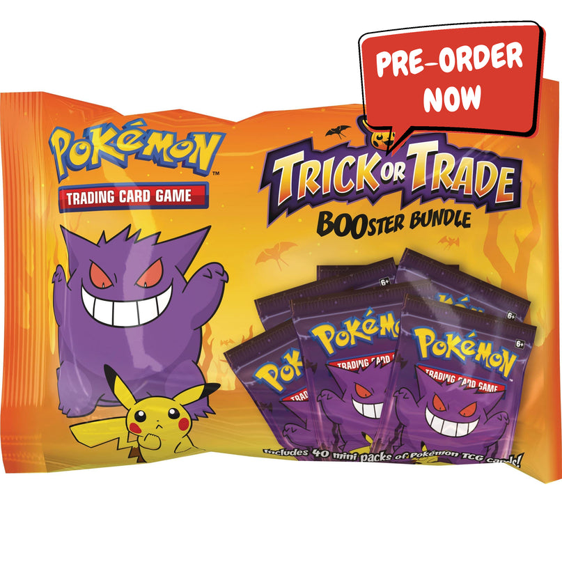 RELEASE 30th AUGUST 2024: Pokemon TCG - Trick or Trade BOOster Bundle