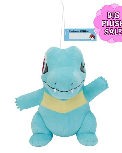Pokemon - Totodile - Mofugut Hello Partner Plush 21cm (BANPRESTO)