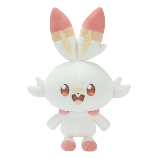 Pokemon - Piplup and Scorbunny Pokepeace Fluffy Plush 20cm (BANPRESTO)