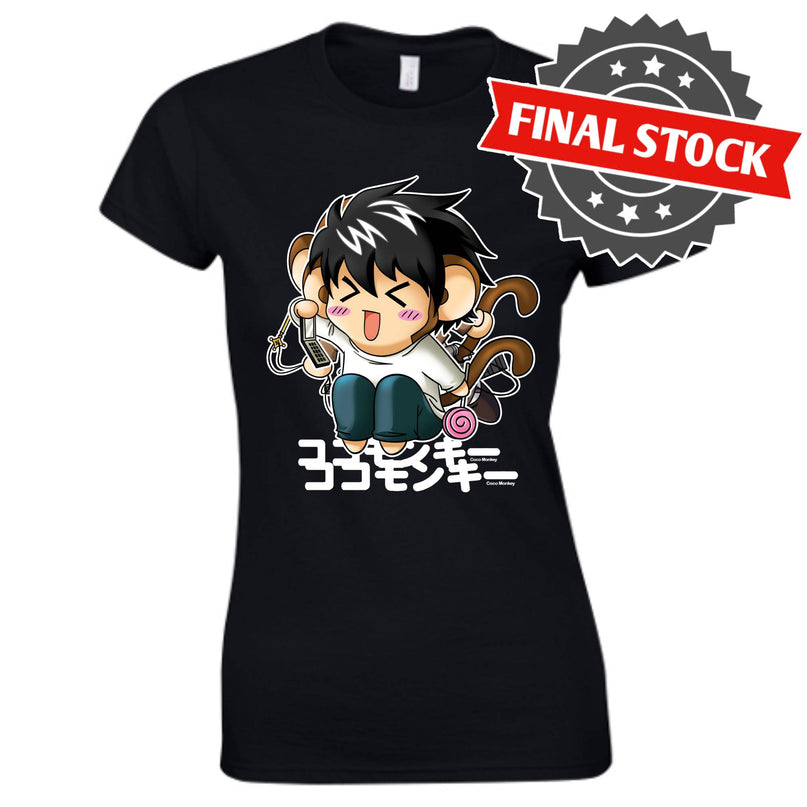 TokyoToys Exclusive Fashion - 'Emo Coco' T-Shirt (Death Note Parody) LADIES SIZES