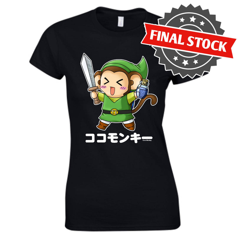 TokyoToys Exclusive Fashion - 'Elf Coco' T-Shirt (The Legend of Zelda Parody) LADIES SIZES