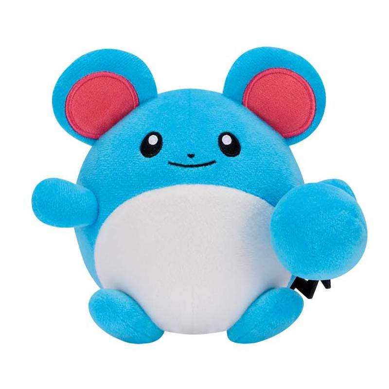 Pokemon - Marill - Look at the tail! Plush 13cm (BANDAI)