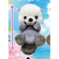 Exciting Friends Kirakko Nakayoshi Otters 15cm Plush (AMUSE)