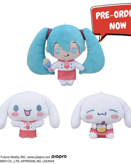 Hatsune Miku x Cinnamoroll Vol.5 Cafe Style Plush 18cm (SEGA) PREORDER APRIL 25