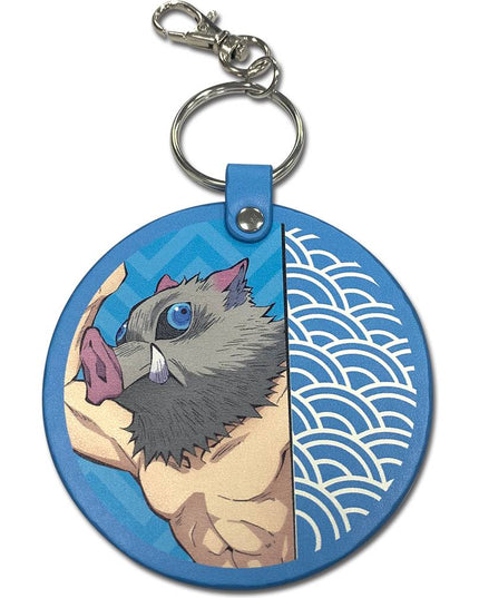Demon Slayer - Inosuke PU Circle Keychain (GEE)