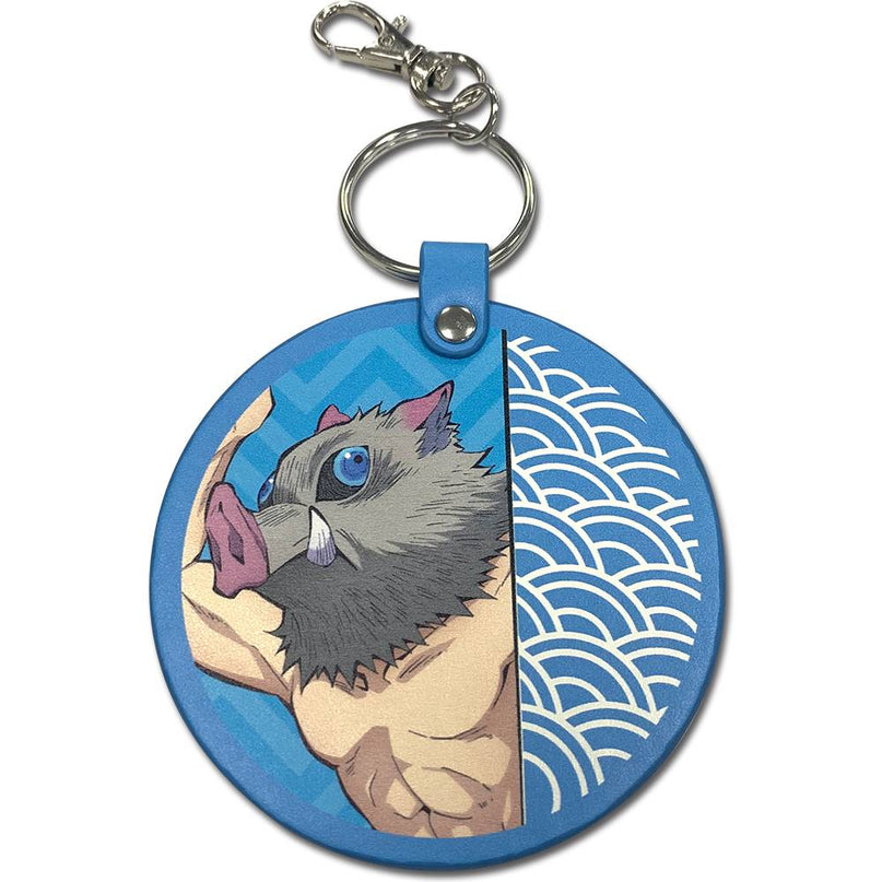 Demon Slayer - Inosuke PU Circle Keychain (GEE)