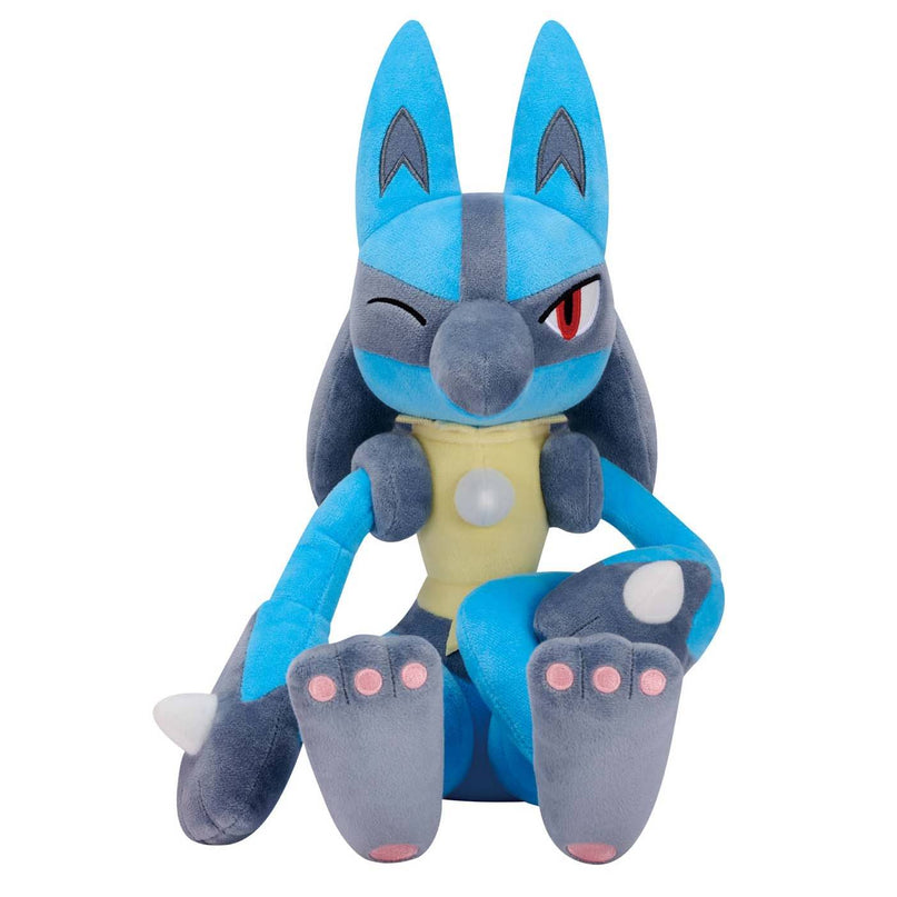 Pokemon - Lucario - Look at the Tail! Plush 24cm (BANPRESTO)