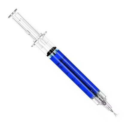 Syringe Ball Point Pens