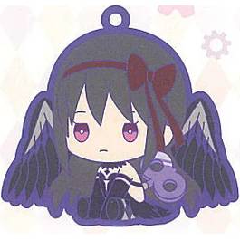 Puella Magi Madoka Magica - Petatto Nejimaki Rubber Keychain (BUSHIROAD)