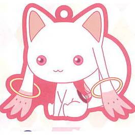Puella Magi Madoka Magica - Petatto Nejimaki Rubber Keychain (BUSHIROAD)