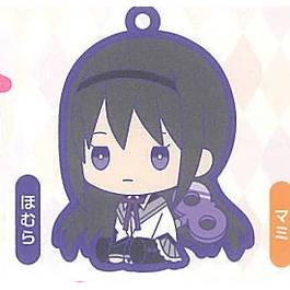 Puella Magi Madoka Magica - Petatto Nejimaki Rubber Keychain (BUSHIROAD)