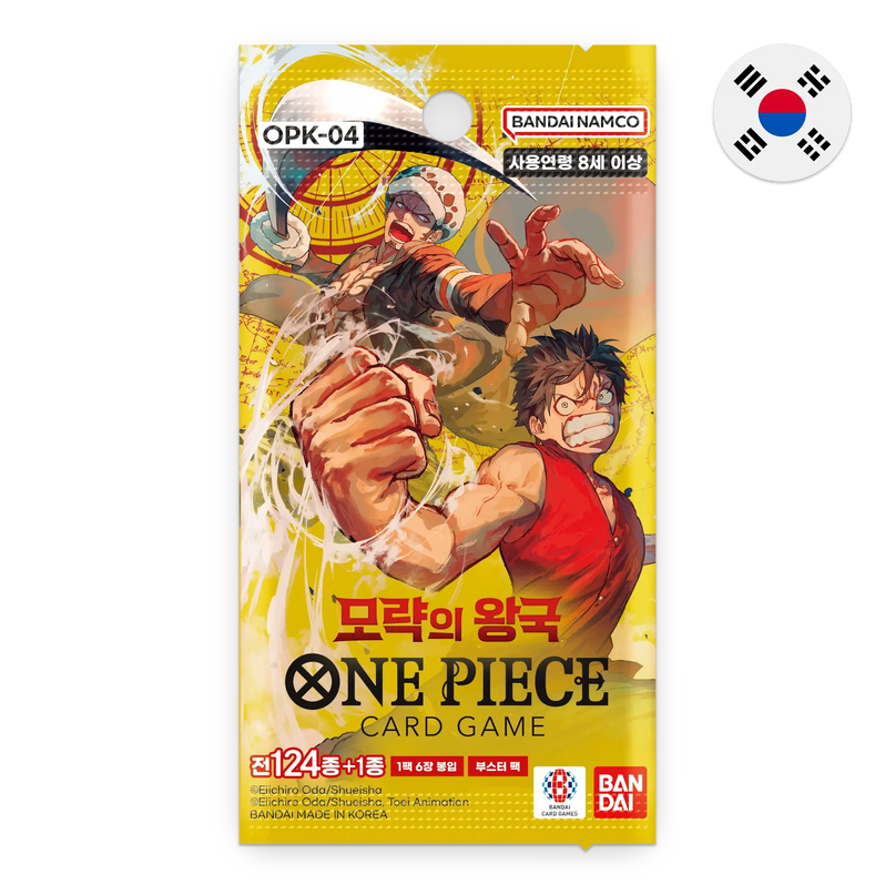 One Piece TCG - Kingdom of Conspiracies OPK-04 *Korean Ver* Booster Pack