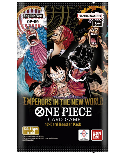 RELEASE 13TH DEC 2024: One Piece TCG - Emperors In The New World -  Booster Pack - (OP-09)