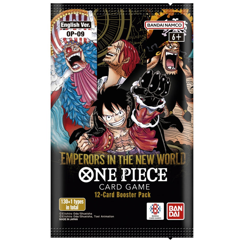 RELEASE 13TH DEC 2024: One Piece TCG - Emperors In The New World -  Booster Pack - (OP-09)