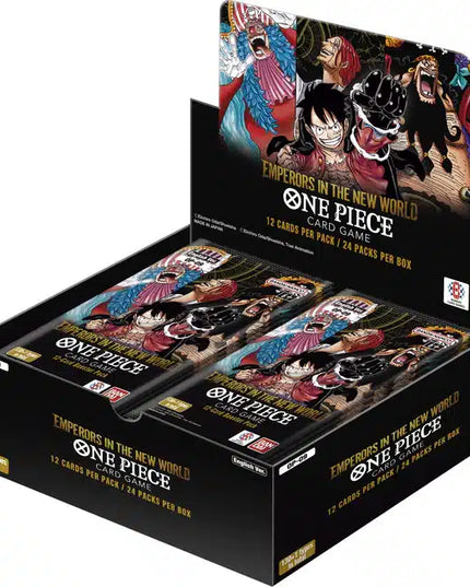 RELEASE 13TH DEC 2024: One Piece Card Game - Emperors In The New World - Booster Box- 24 Packs - (OP-09)