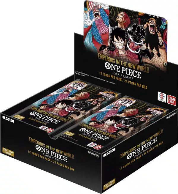 RELEASE 13TH DEC 2024: One Piece Card Game - Emperors In The New World - Booster Box- 24 Packs - (OP-09)