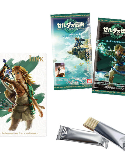 The Legened Of Zelda: Tears of the Kingdom Twin Chocolate Wafer and Collectable Cards (BANDAI)