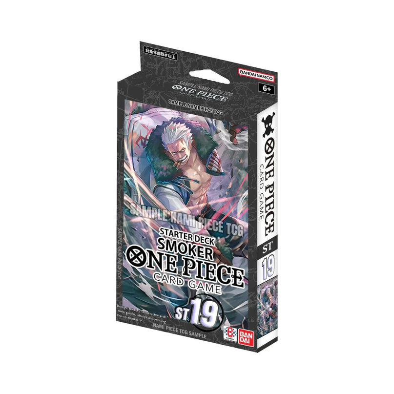 RELEASE 25th October 2024: One Piece TCG :Starter Deck - Black Smokert (ST-19)