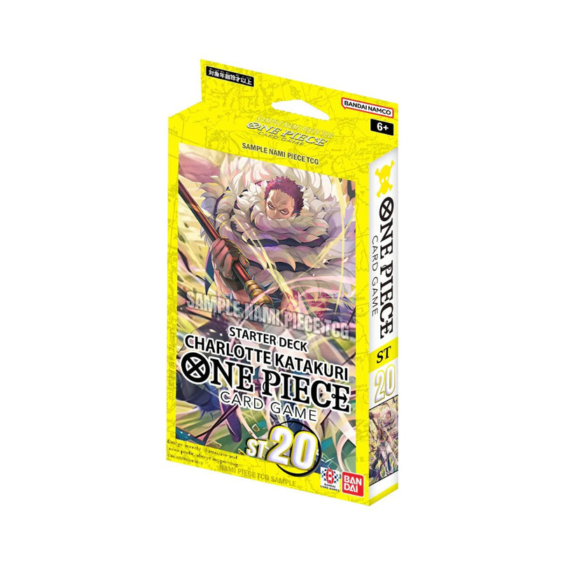 RELEASE 25th October 2024: One Piece TCG :Starter Deck - Yellow Charlotte Katakuri (ST-20)