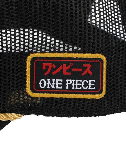 One Piece - Straw Hat Crew Gray Retro Full Mesh Hat (BIOWORLD)