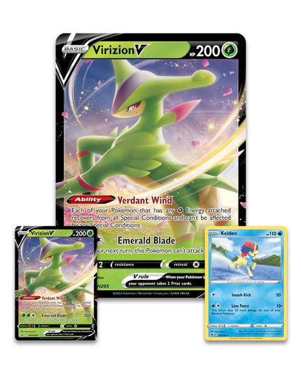 RELEASE 4th NOV 2022: Pokémon TCG - Virizion V Box