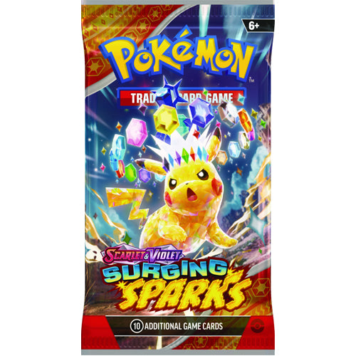 RELEASE 8th NOV 24: Pokemon TCG - Surging Sparks Booster Pack