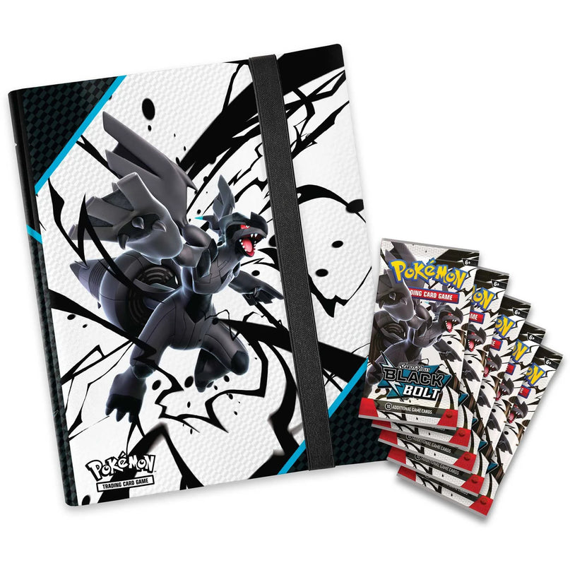 RELEASE 18th JULY 2025: Pokémon TCG: Scarlet & Violet 10.5 - Black Bolt - Binder Collection Zekrom