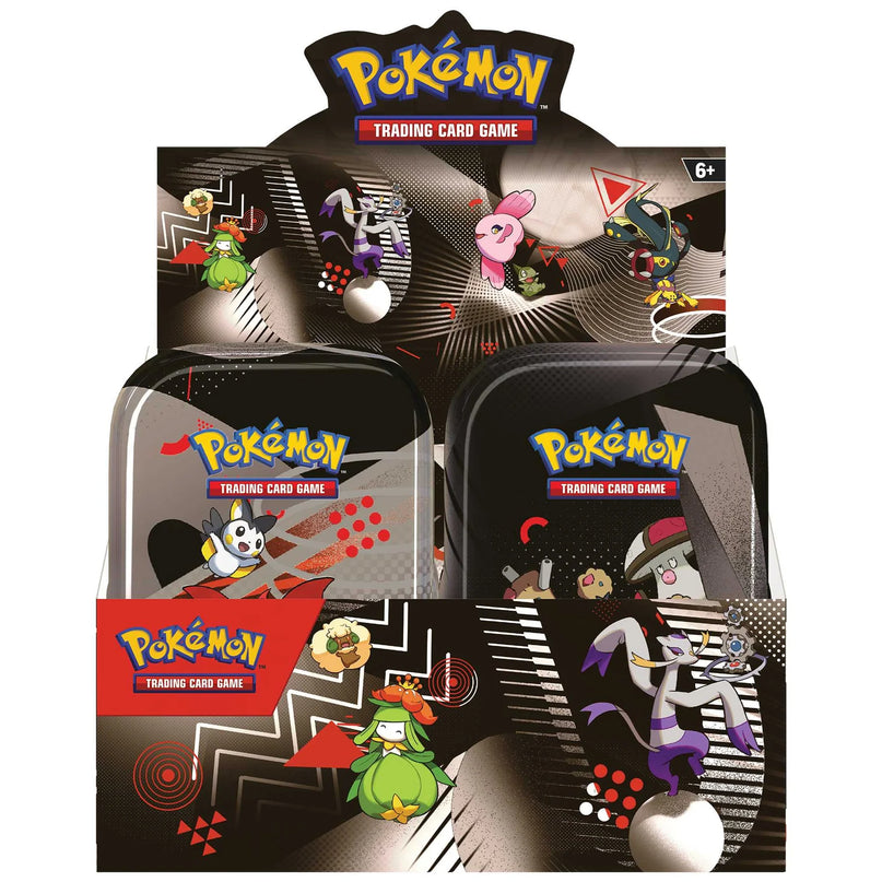 RELEASE 18th JULY 2025: Pokémon TCG: Scarlet & Violet 10.5 - Black Bolt & White Flare - Unova Mini Tin - Assorted Display