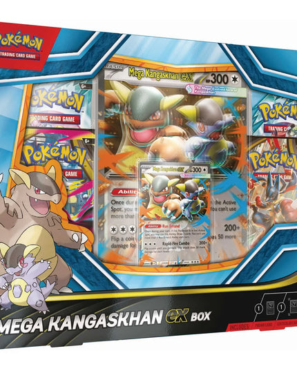 RELEASE 14th NOV 2025: Pokémon TCG: Mega Kangaskhan ex Box