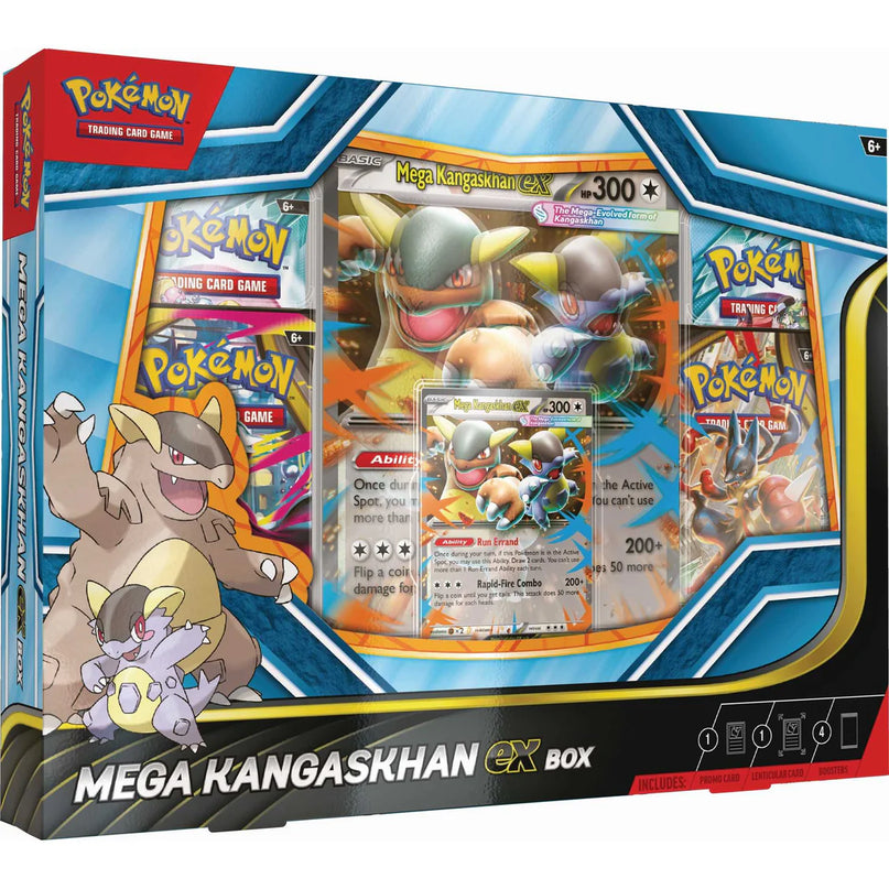RELEASE 14th NOV 2025: Pokémon TCG: Mega Kangaskhan ex Box